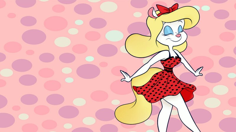 Cartoon Rabbit in Dress