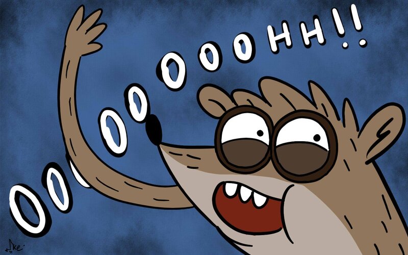 Cartoon Raccoon Character