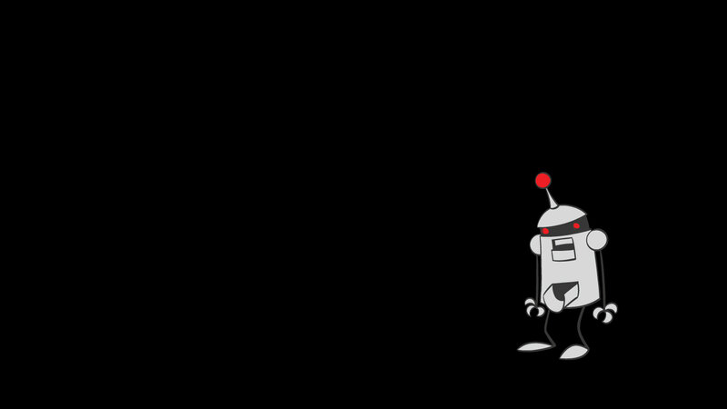 cartoon robot character