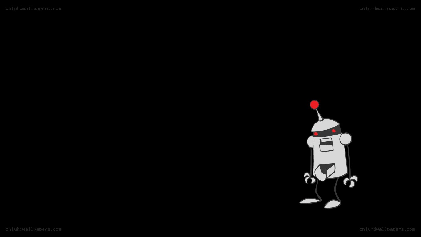 cartoon robot character