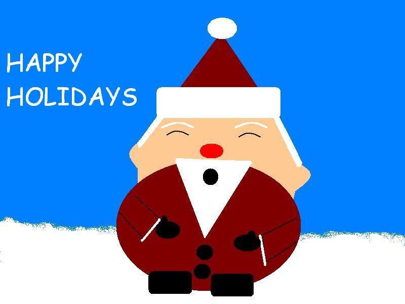 Cartoon Santa Claus
