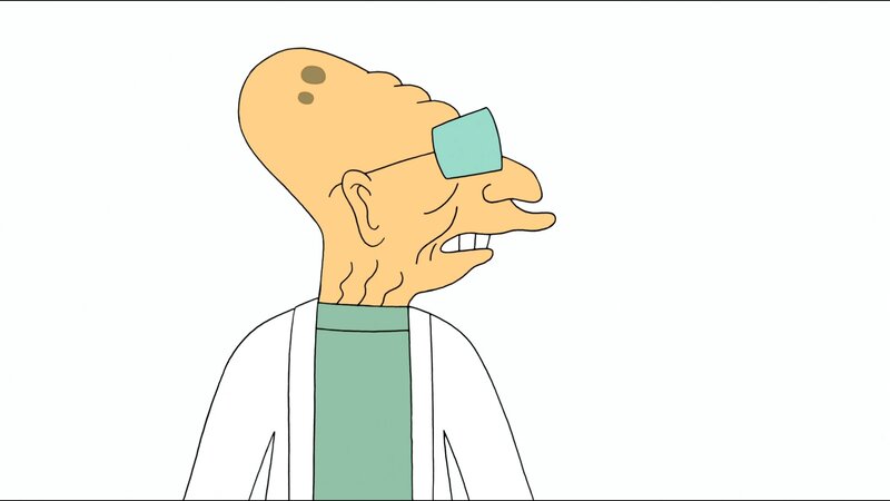 cartoon scientist character