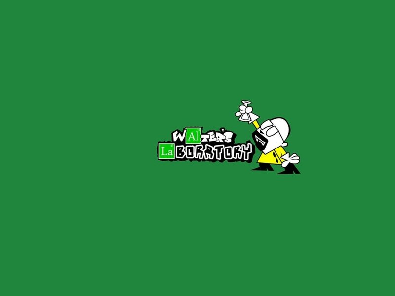 Cartoon Scientist Character — Green, Playful