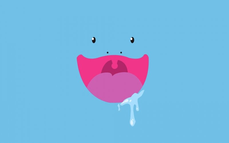 cartoon shark mouth