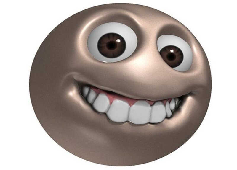 cartoon smiley face