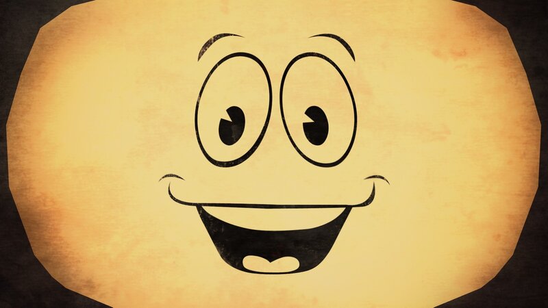 cartoon smiley face