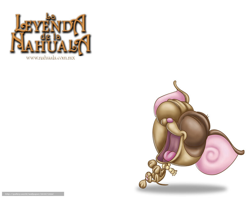 Cartoon Snail Character — Brown