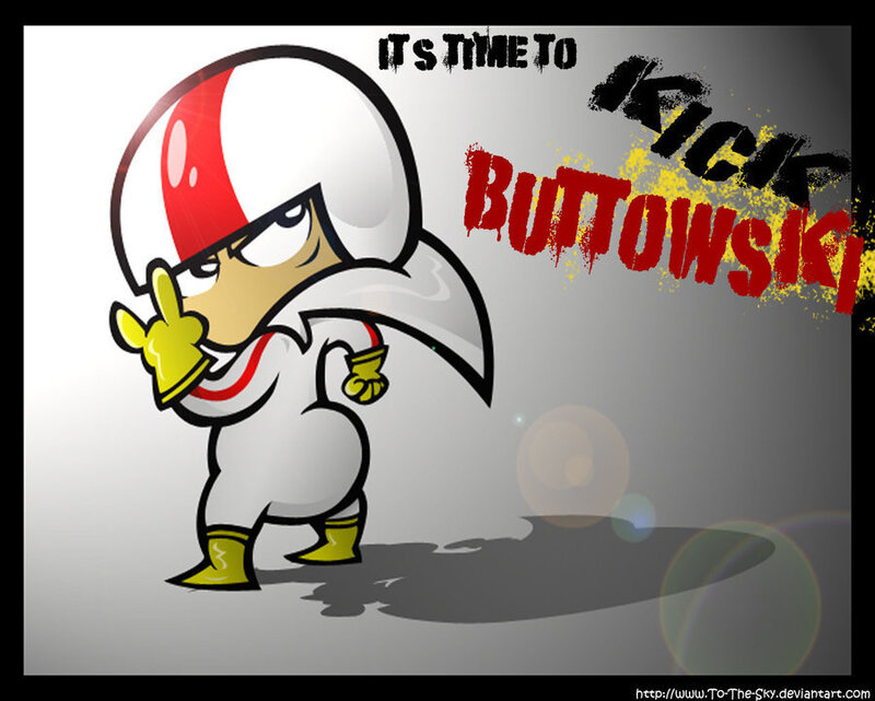 Cartoon Superhero Character — White