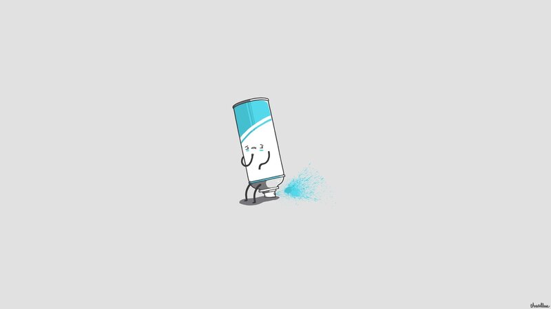 Cartoon Toothpaste Tube
