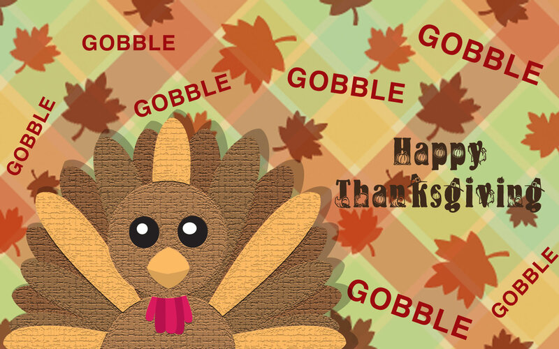 Cartoon Turkey — Brown, Festive, Autumn