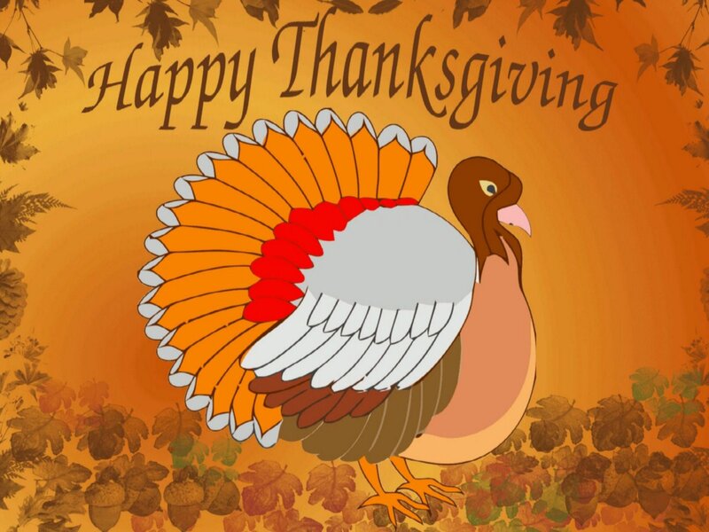 Cartoon Turkey — Orange