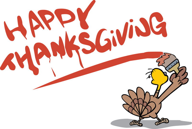 Cartoon Turkey Painting