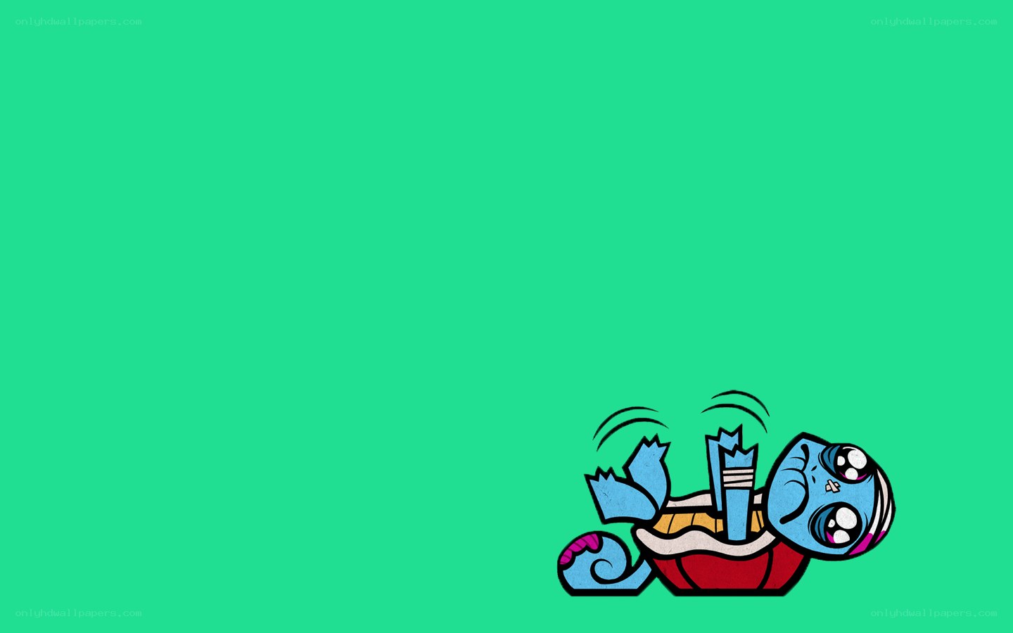cartoon turtle character