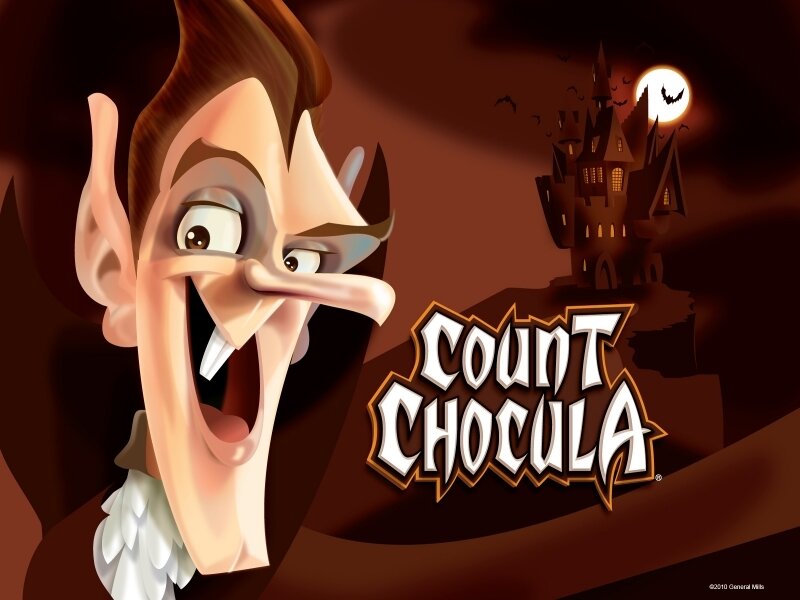 Cartoon Vampire Character — Brown