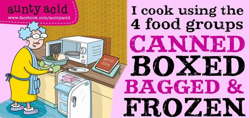 Cartoon Woman Cooking