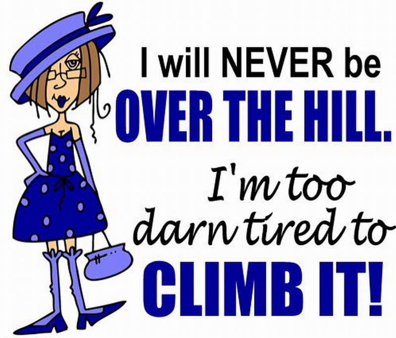 Cartoon Woman in Blue