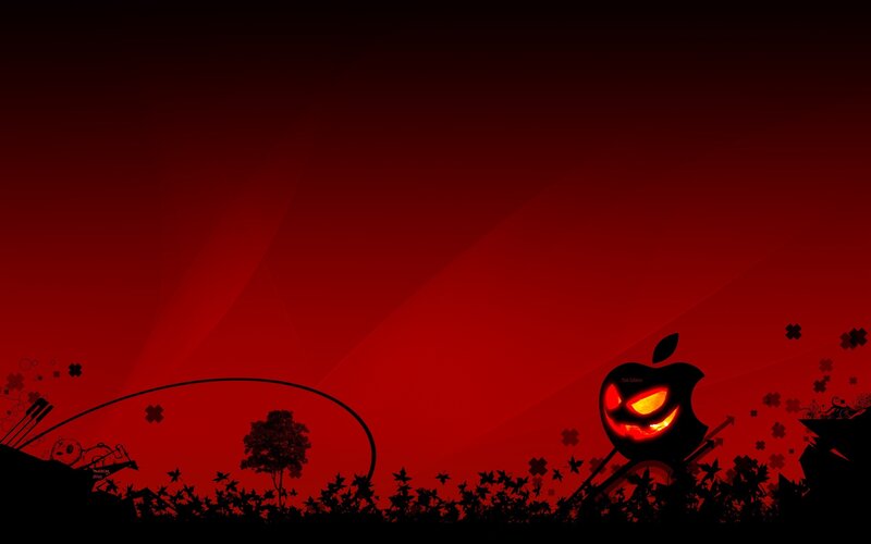 Carved Apple Pumpkin