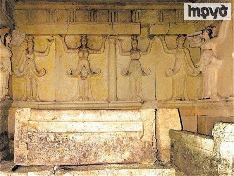 Carved Caryatid Figures