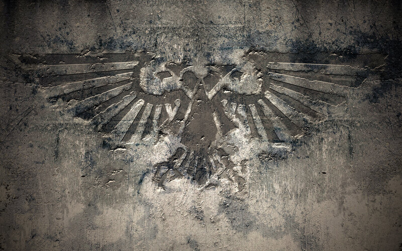 carved imperial eagle symbol