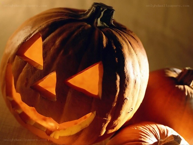 carved pumpkin for halloween