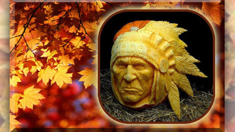 Carved Pumpkin Head