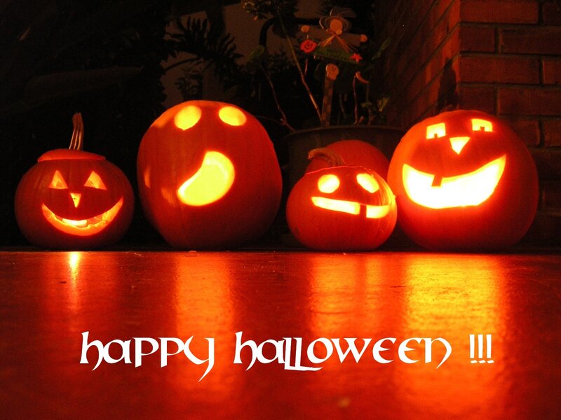 Carved Pumpkins — Orange, Festive
