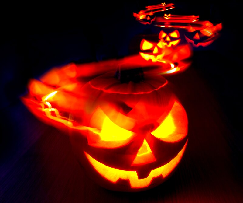 Carved Pumpkins — Red