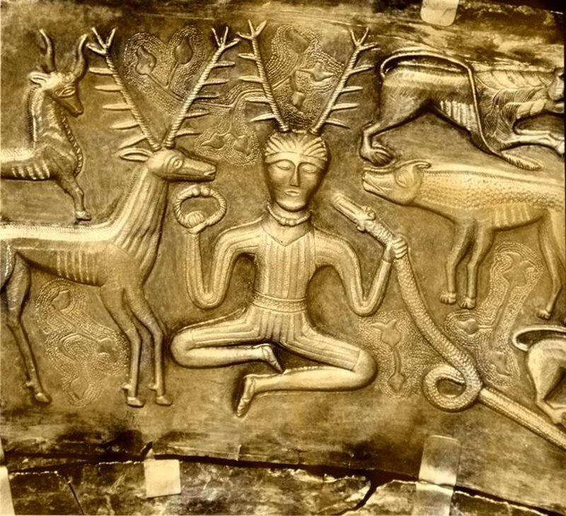 Carved Relief of Figure