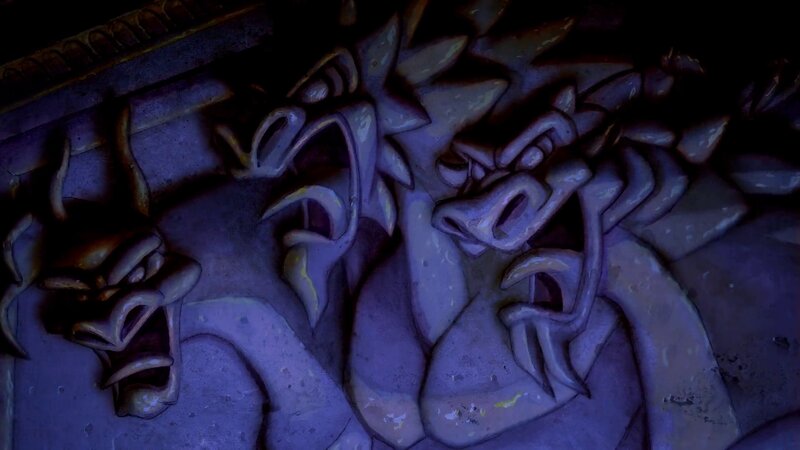 Carved Stone Dragons