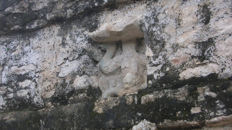 Carved Stone Figure