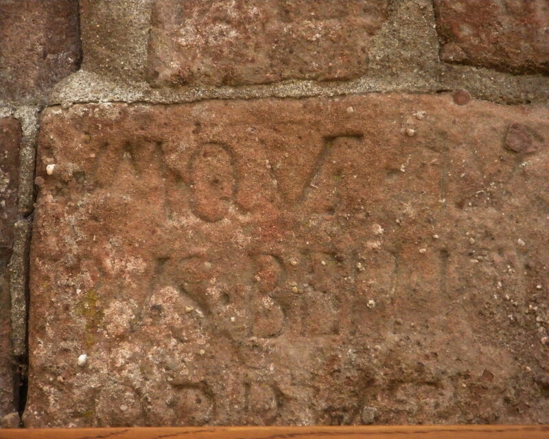 Carved Stone Inscription