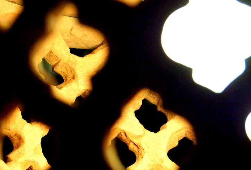 Carved Stone Lattice