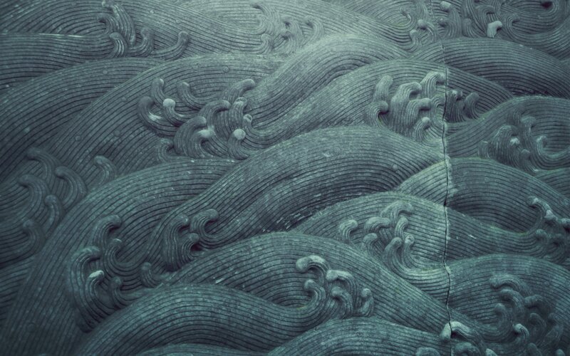 Carved Stone Waves