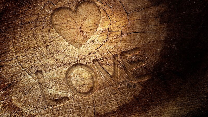 Carved Wood Surface