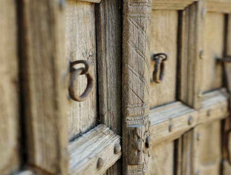 Carved Wooden Door