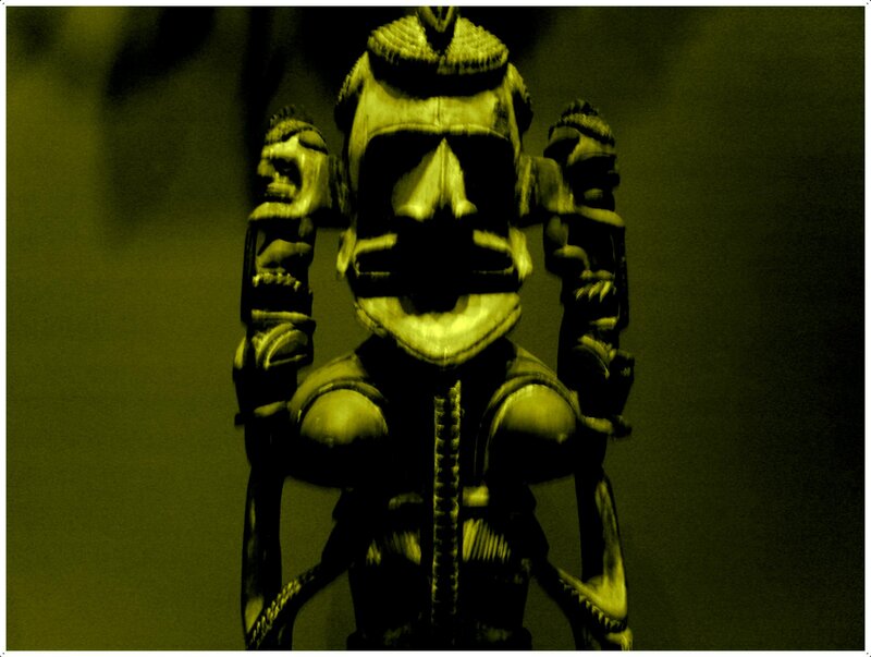 Carved Wooden Statue