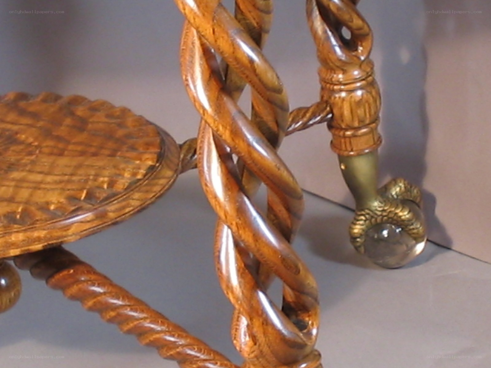 carved wooden table legs