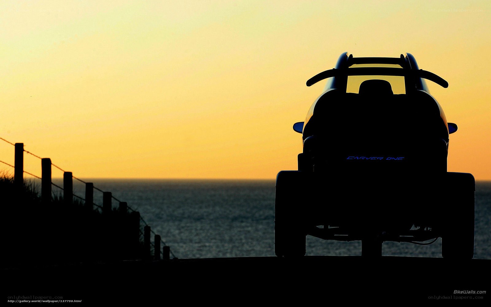 Carver One at sunset