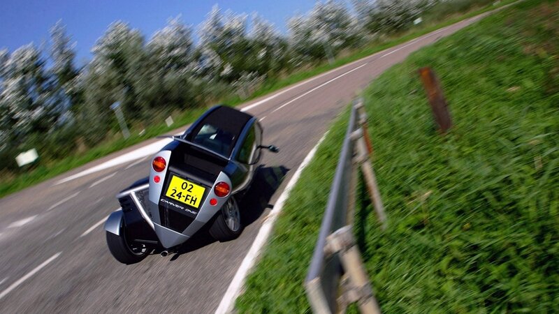 Carver One on a country road