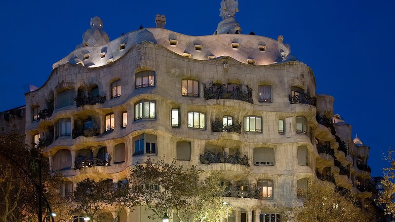 Casa Batlló Building — Blue