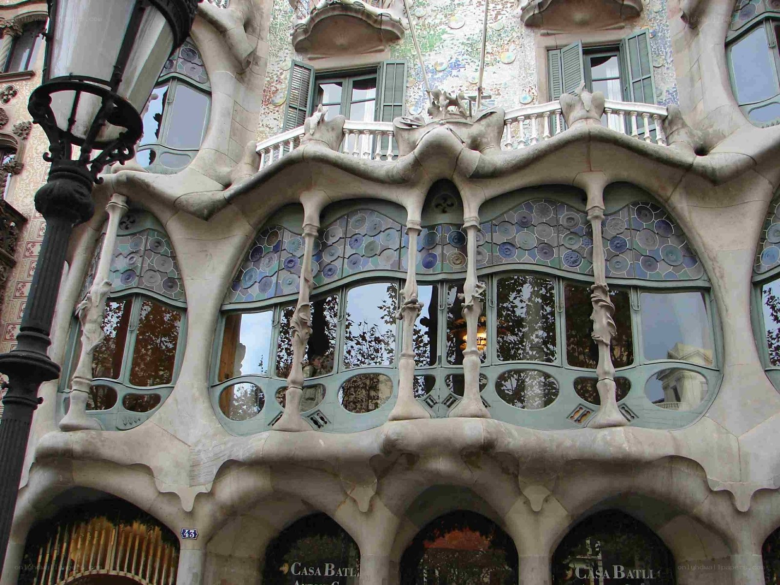 Casa Batlló facade details