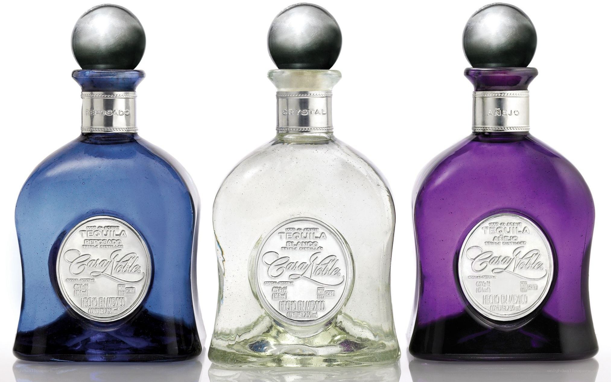 Casa Noble tequila bottles