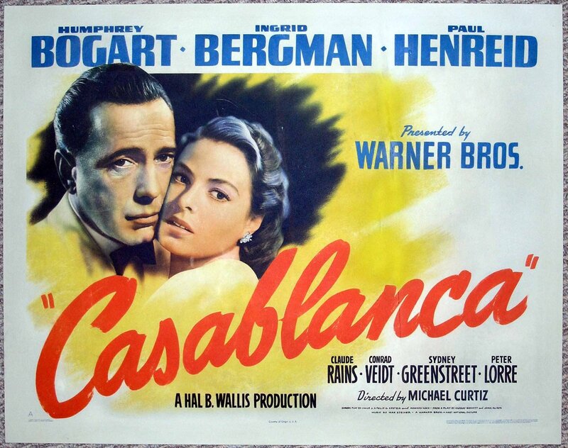 Casablanca movie poster