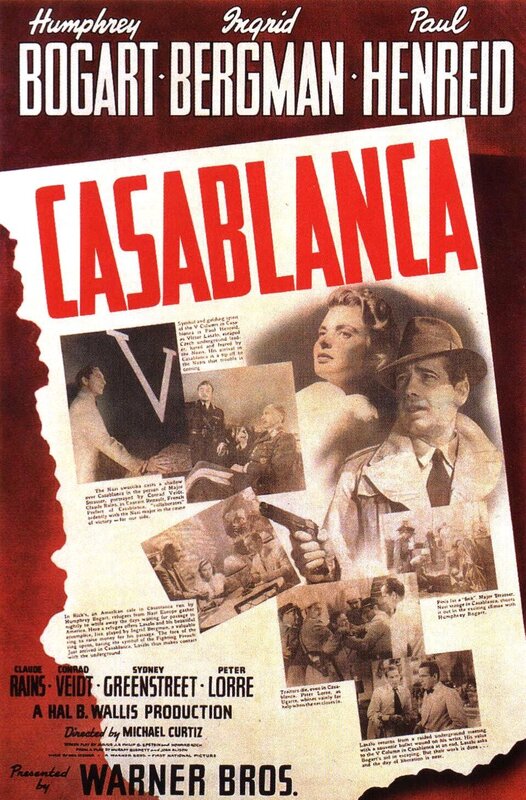 Casablanca movie poster