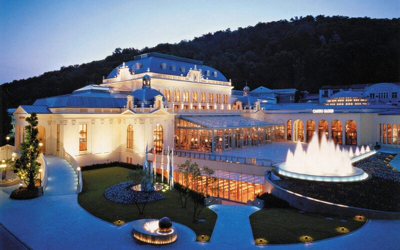 Casino Baden-Baden at dusk