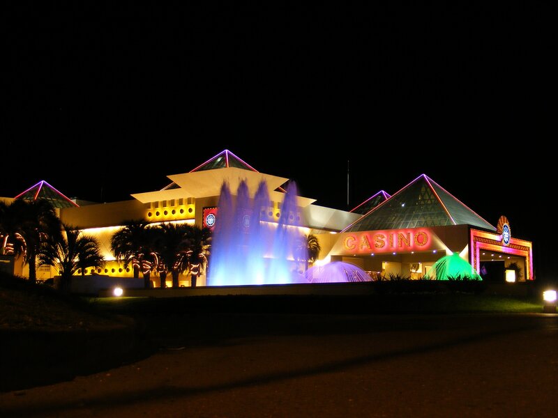 Casino Building at Night
