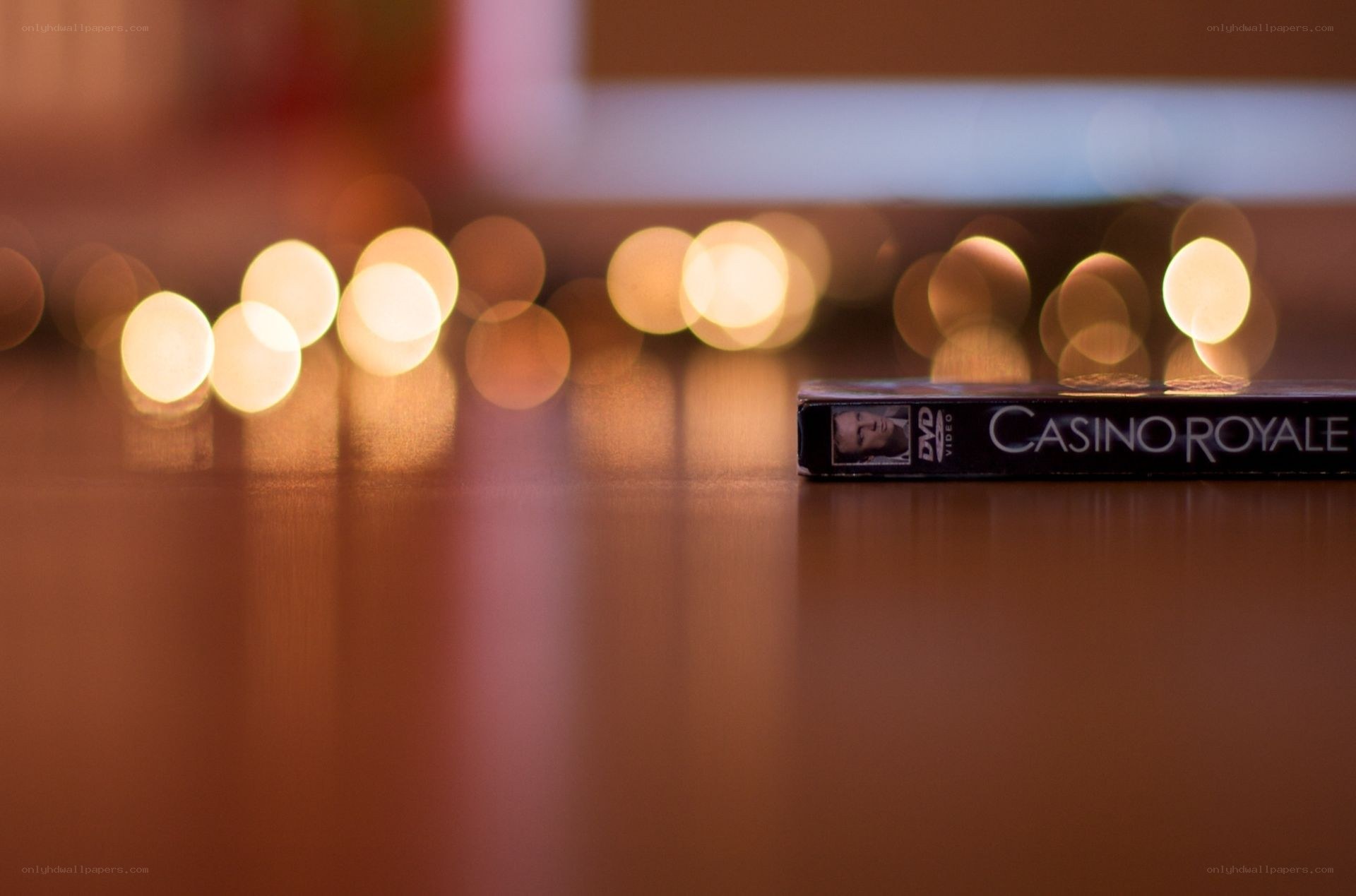 Casino Royale DVD on table