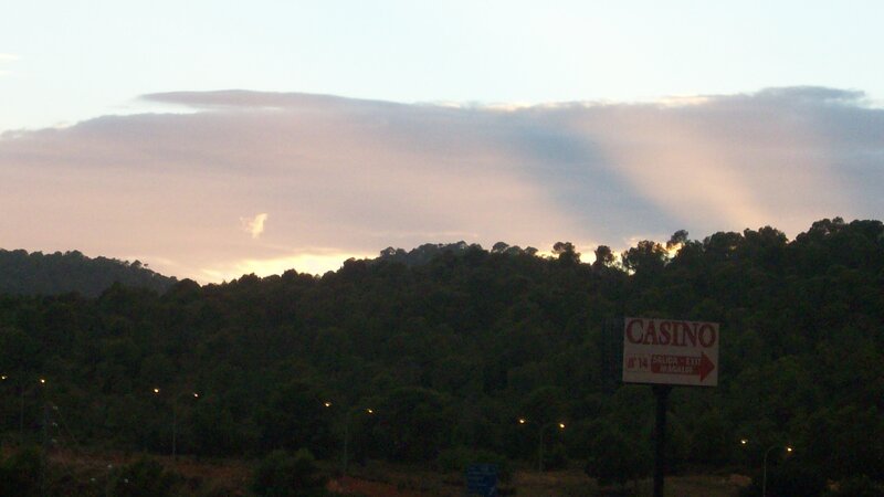Casino Sign at Dusk