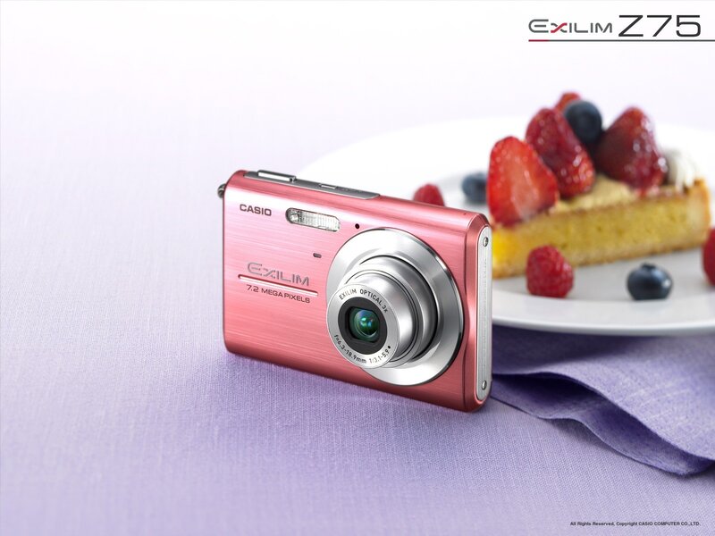 Casio Exilim Z75 camera