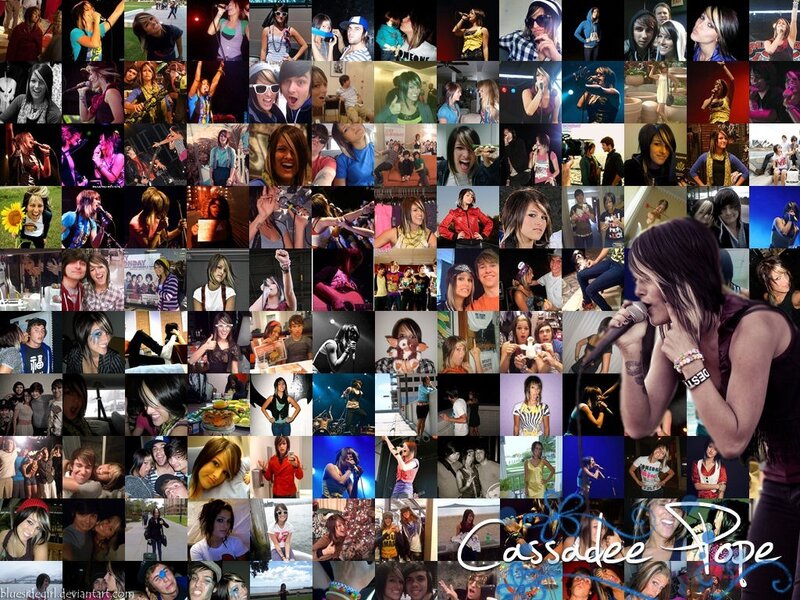 Cassadee Pope Collage — Purple